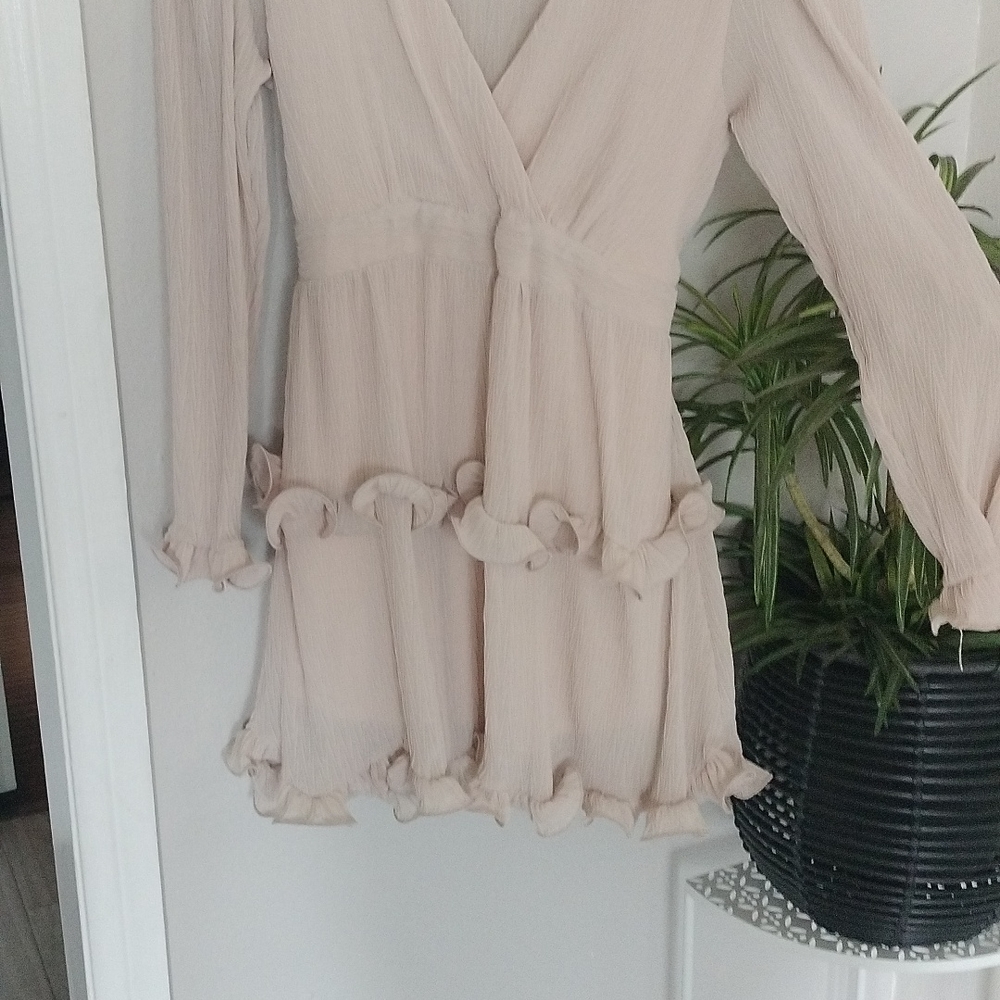 Beige used dress
